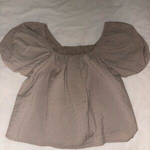 Aerie Elegant Tan Women's Top